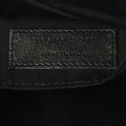 Saint Laurent Calfskin Matelasse Monogram Lou Camera Bag Black 7 of 10