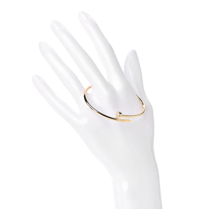 Cartier 18K Yellow Gold Small Juste Un Clou Bracelet 16 2 of 5