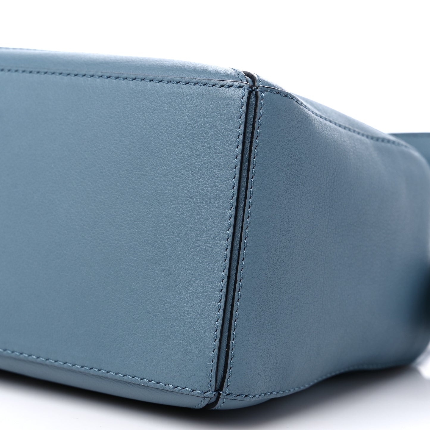 Calfskin Small Puzzle Bag Stone Blue