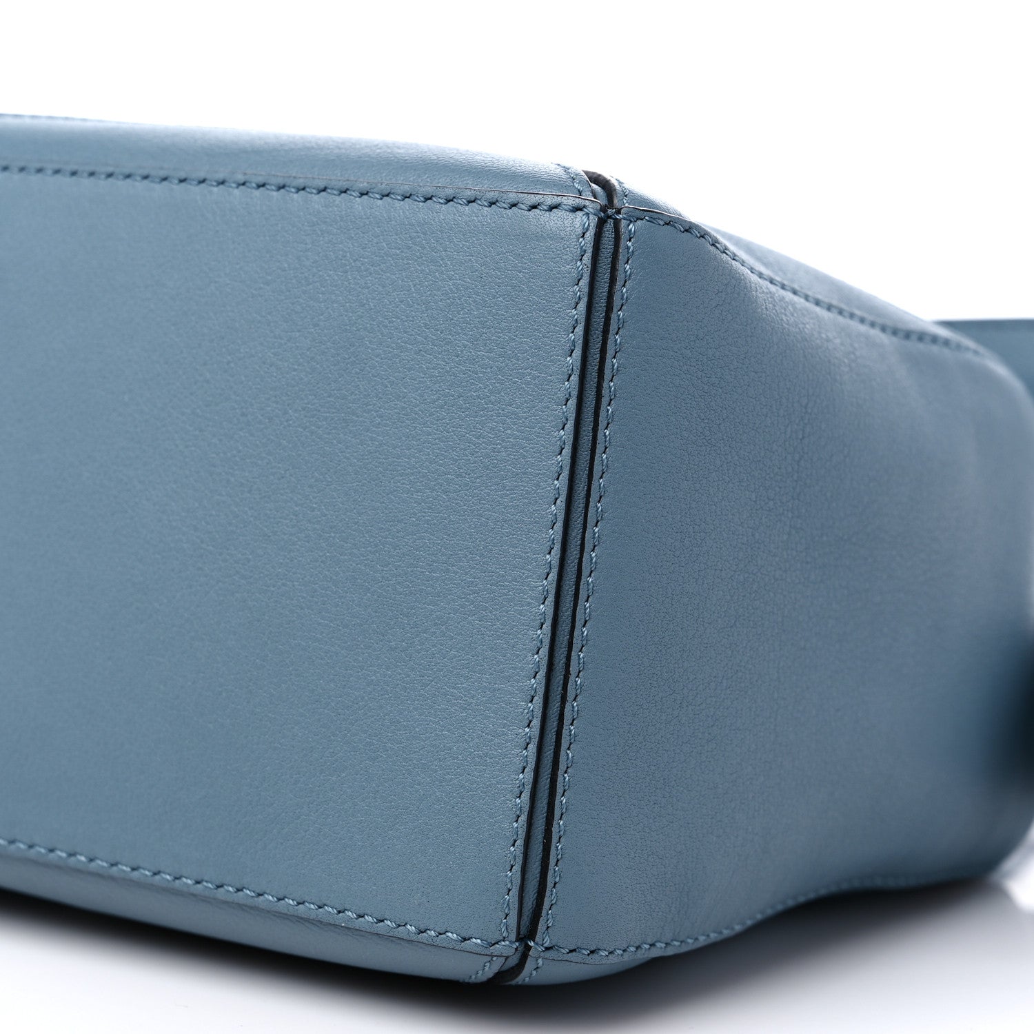 Loewe Calfskin Small Puzzle Bag Stone Blue 9 of 12