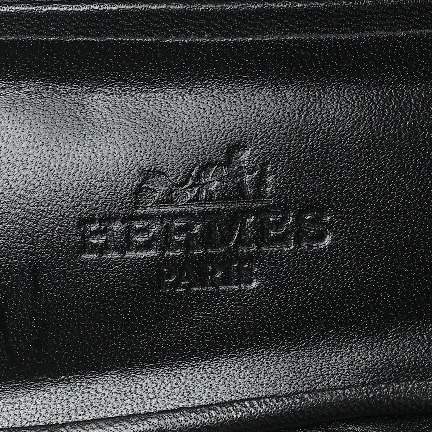 Hermes Goatskin Oz Mules 37 Black 7 of 8
