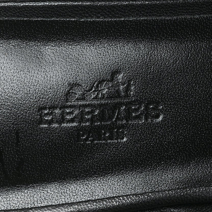 Hermes Goatskin Oz Mules 37 Black 7 of 8