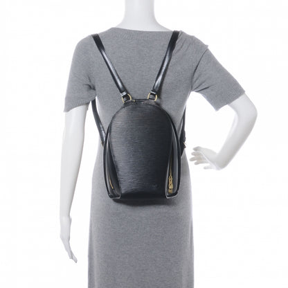 Louis Vuitton Epi Mabillon Backpack Black 2 of 8