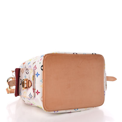 Louis Vuitton Monogram Multicolor Petit Noe White 4 of 13