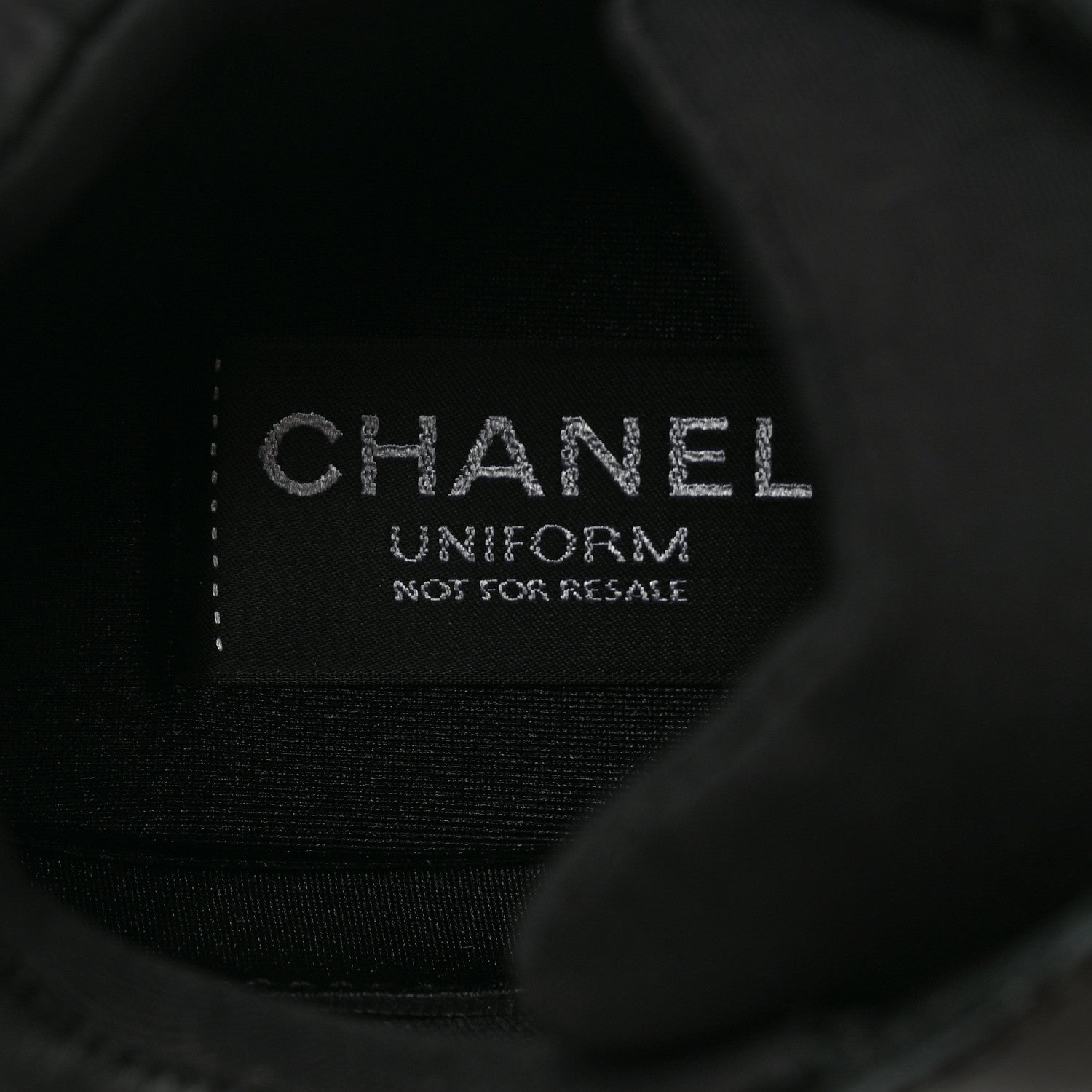 Chanel Fabric Calfskin Suede CC Sneakers 40 Black 6 of 8
