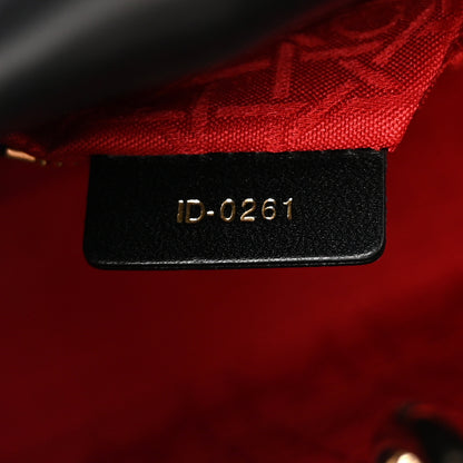 Christian Dior Lambskin Cannage Small My ABCDior Lady Dior Black 7 of 12