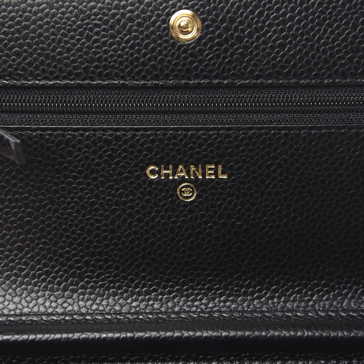 Chanel Caviar Quilted Wallet On Chain WOC Black 6 of 11