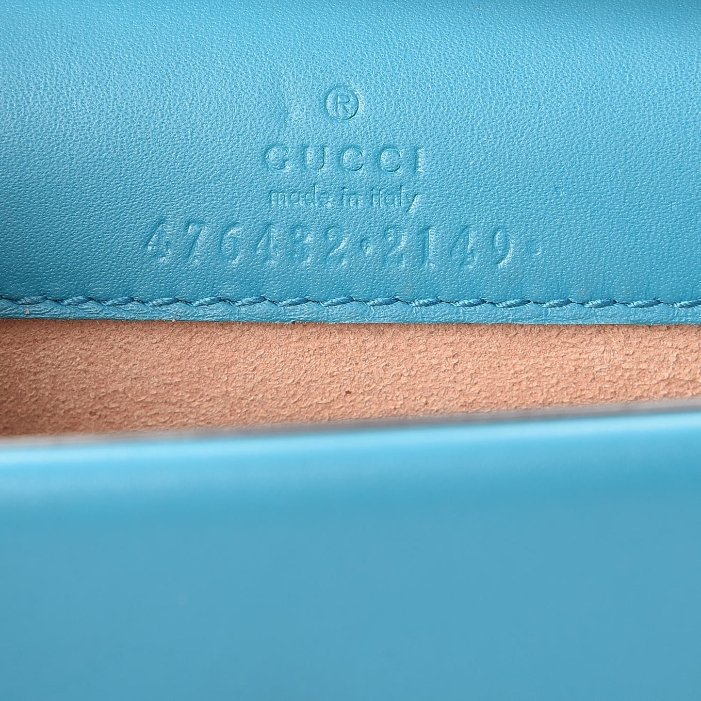 Velvet Super Mini Dionysus Shoulder Bag Pavone Cyan