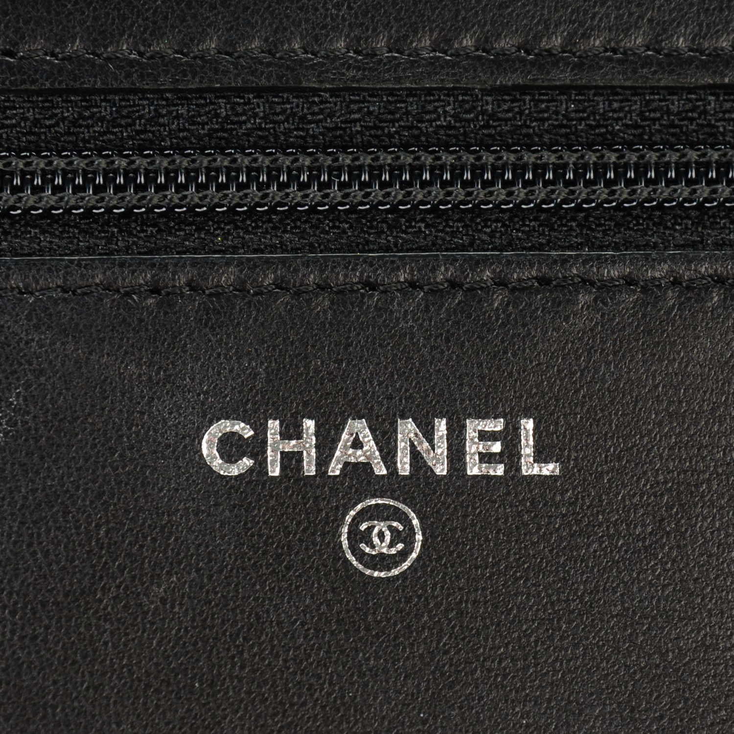 Chanel Lambskin Quilted Coco Boy Wallet On Chain WOC Black 6 of 8