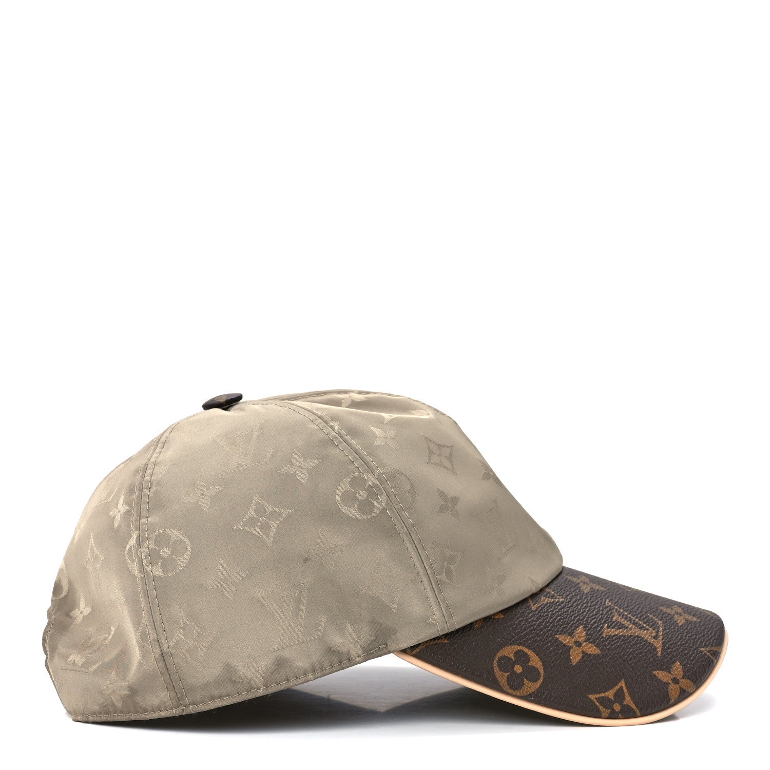 Louis Vuitton Monogram Polyester Silk LV Get Ready Cap Beige 4 of 7