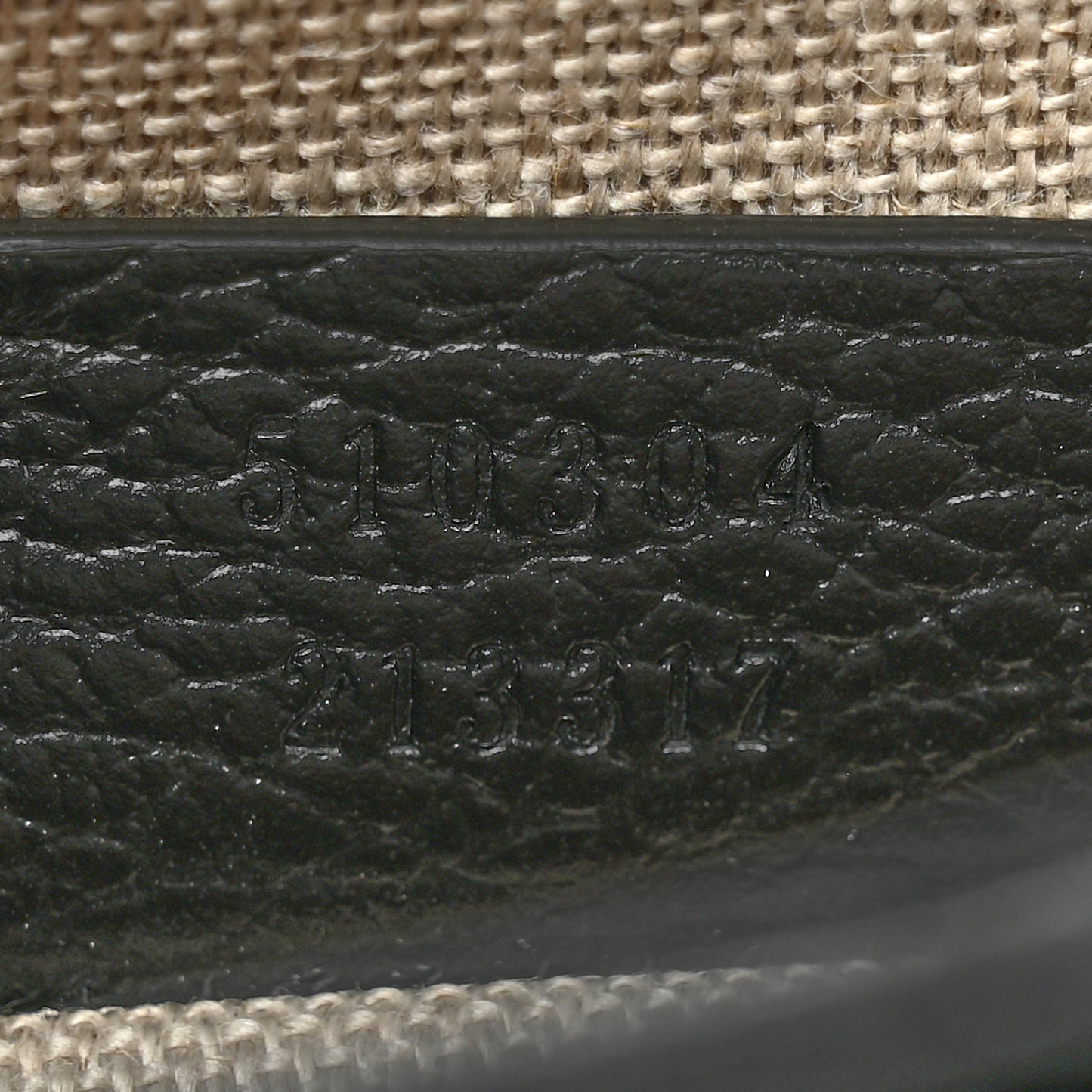 Dollar Calfskin Small Interlocking G Shoulder Bag Black