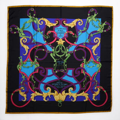 Hermes Silk L'Instruction Du Roy Scarf 140 1 of 8