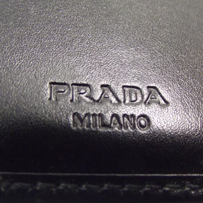 Prada Leather Buckle Wallet Nero 4 of 8