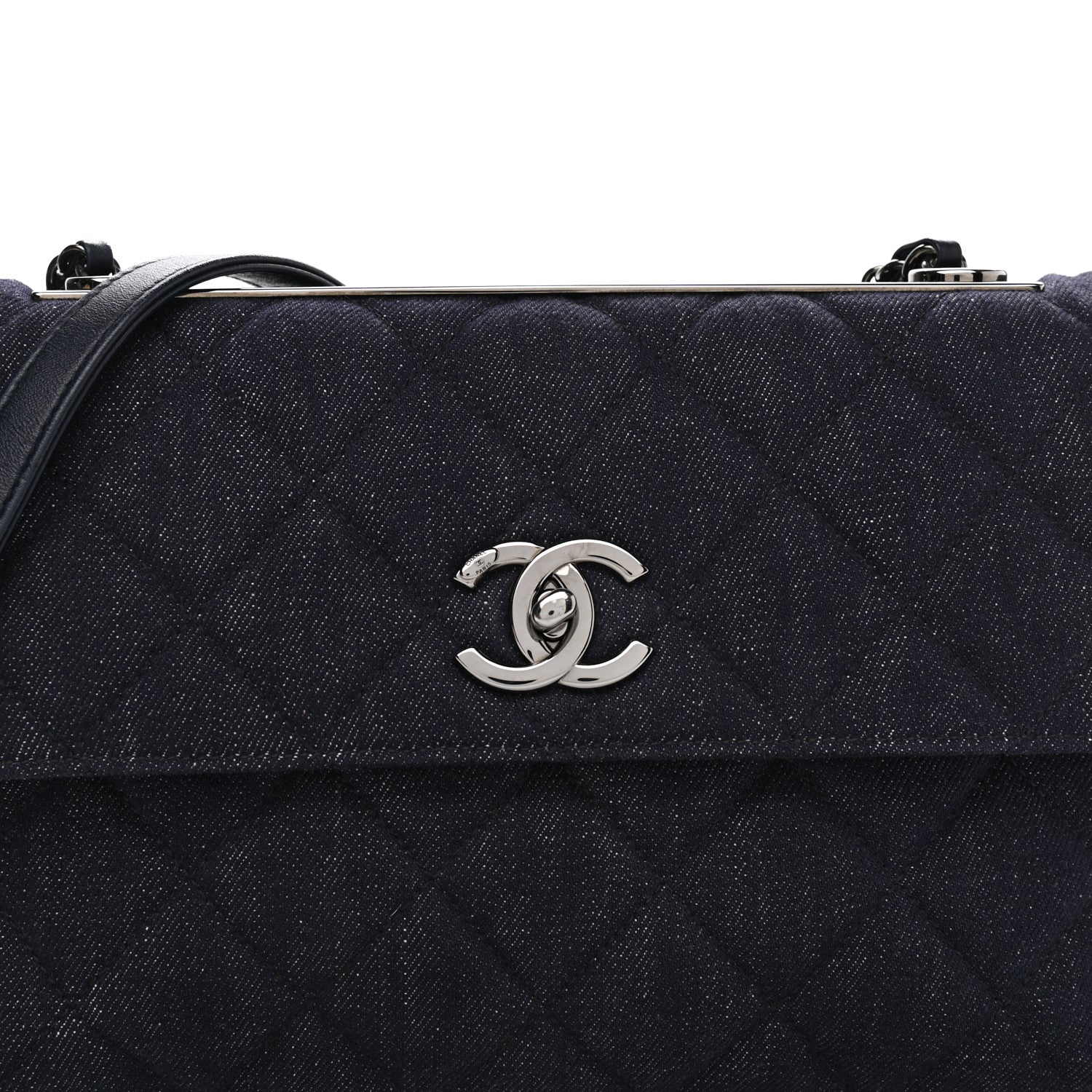 Chanel Denim Quilted Medium Trendy CC Flap 7 of 9