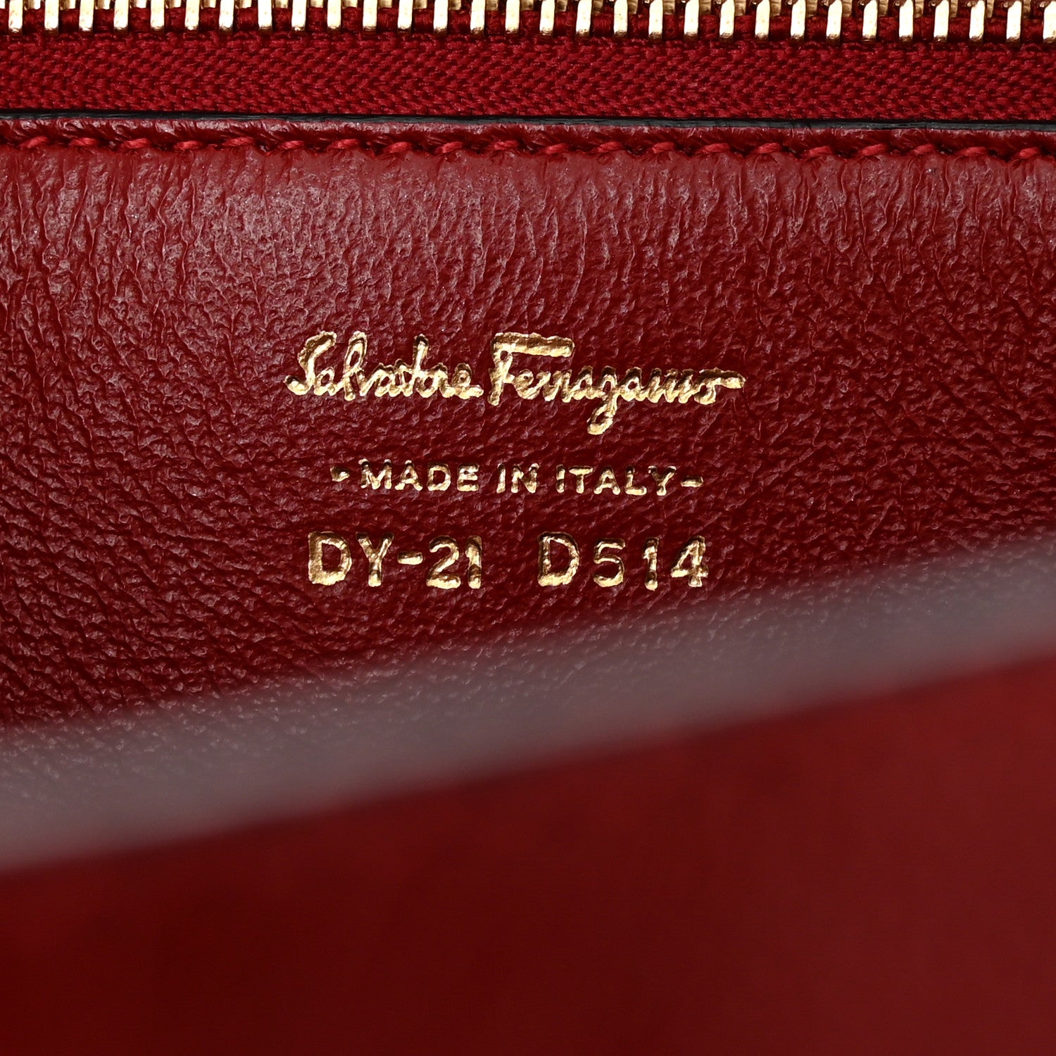 Salvatore Ferragamo Calfskin Gancio Lock Satchel Grey 6 of 9