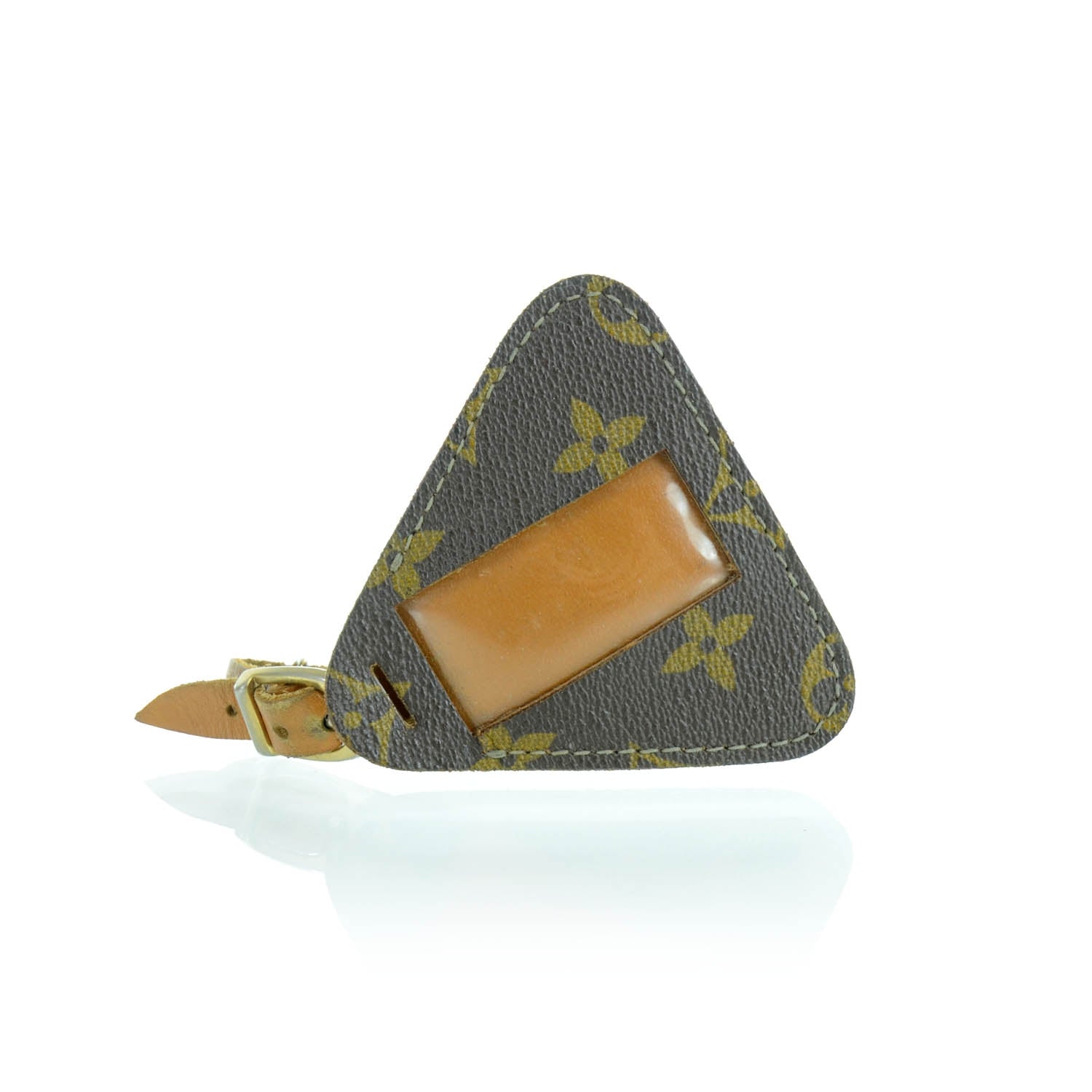 Louis Vuitton Monogram French Company ID Luggage Tag 3 of 4