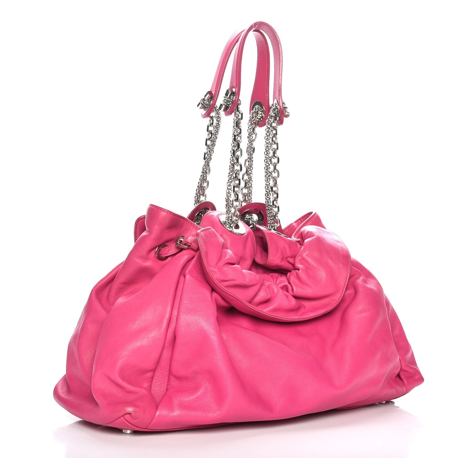 Christian Dior Lambskin Medium Le Trente Tote Pink 3 of 9