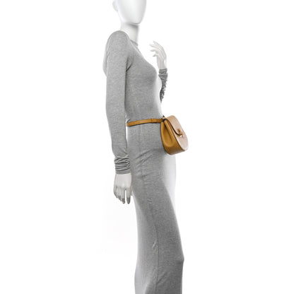 Bottega Veneta Palmellato Calfskin Rounded Belt Bag Butterscotch 2 of 12