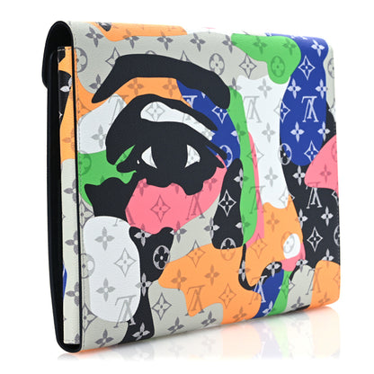 Louis Vuitton Monogram Portrait Mark Folder Laptop Sleeve Multicolor 3 of 8