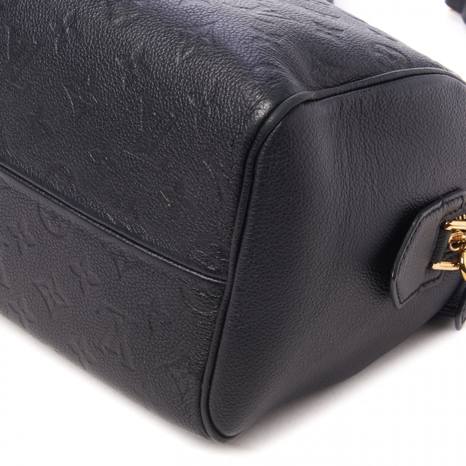 Louis Vuitton Empreinte Speedy Bandouliere 25 NM Black 5 of 9