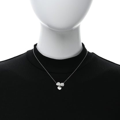 Tiffany Platinum Diamond Paper Flowers Pendant Necklace 2 of 4