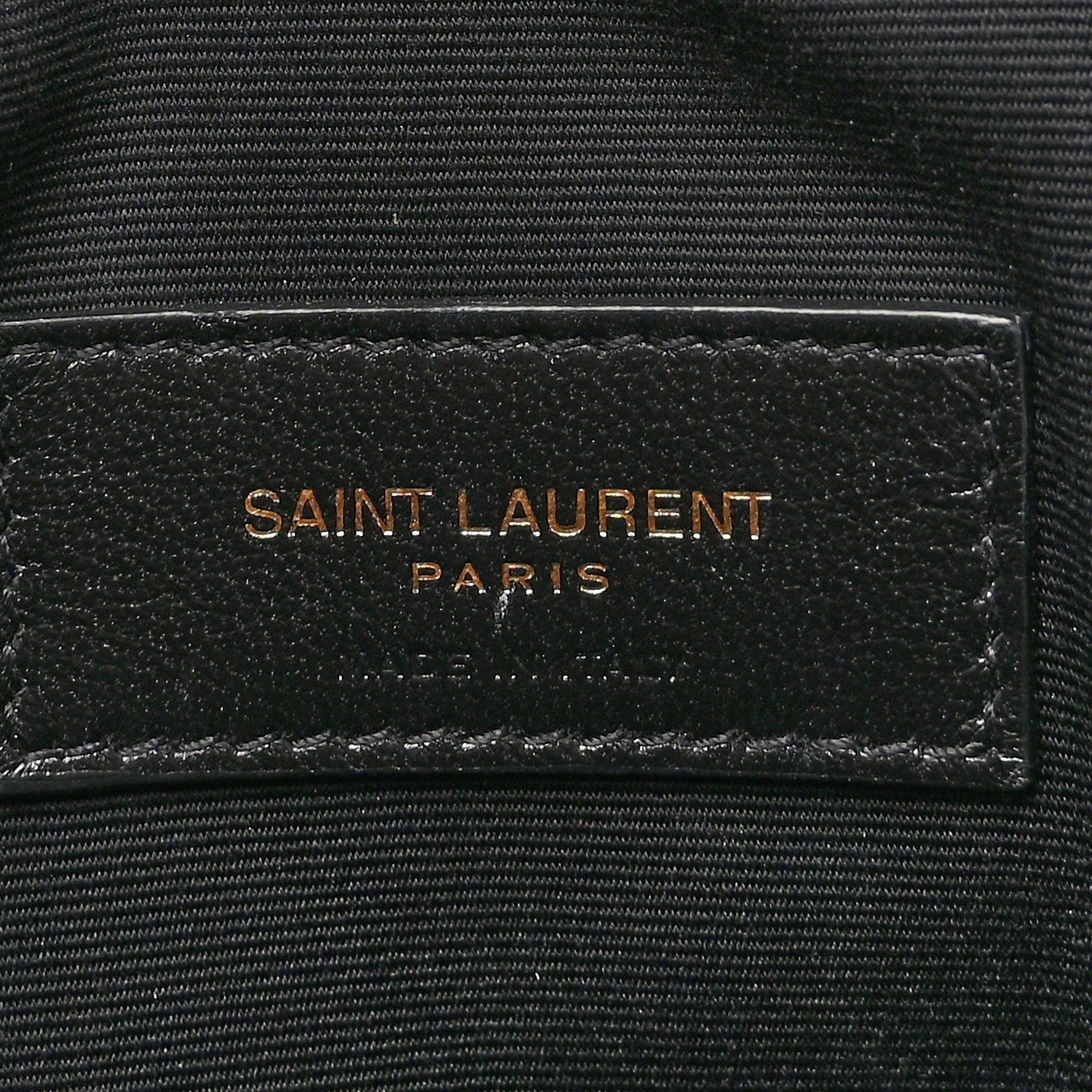 Saint Laurent Canvas Uptown Pouch Natural Beige Brick 6 of 8
