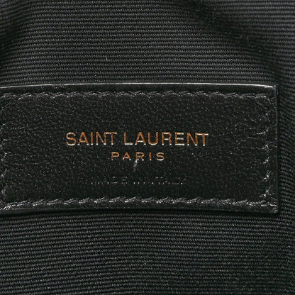 Saint Laurent Canvas Uptown Pouch Natural Beige Brick 6 of 8