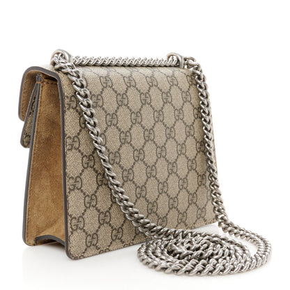 Gucci GG Supreme Monogram Mini Dionysus Shoulder Bag Taupe 3 of 12