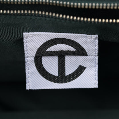Telfar Vegan Leather Medium Shopping Bag Dark Olive 6 of 10