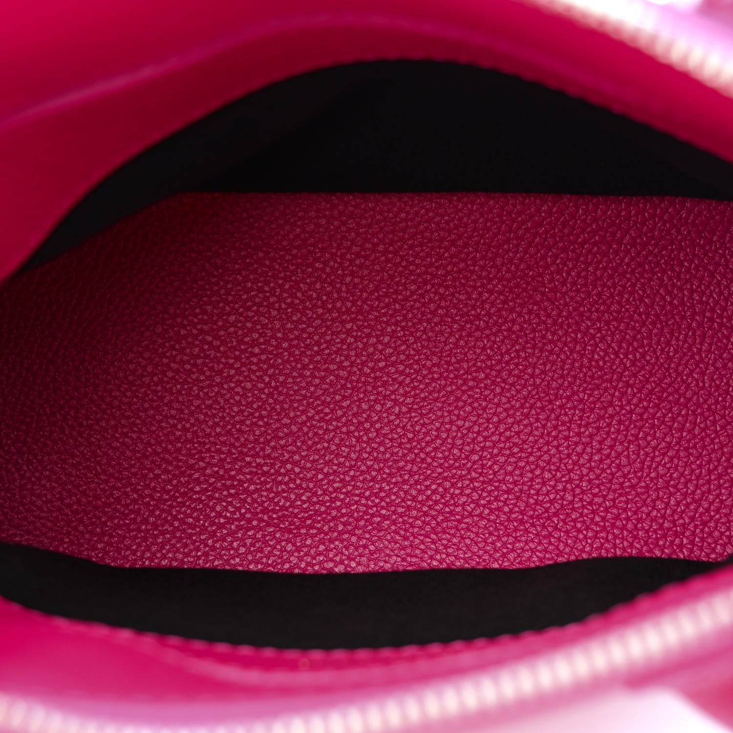 Balenciaga Signature Grained Calfskin Logo XXS Ville Top Handle Bag Fuchsia White 5 of 10
