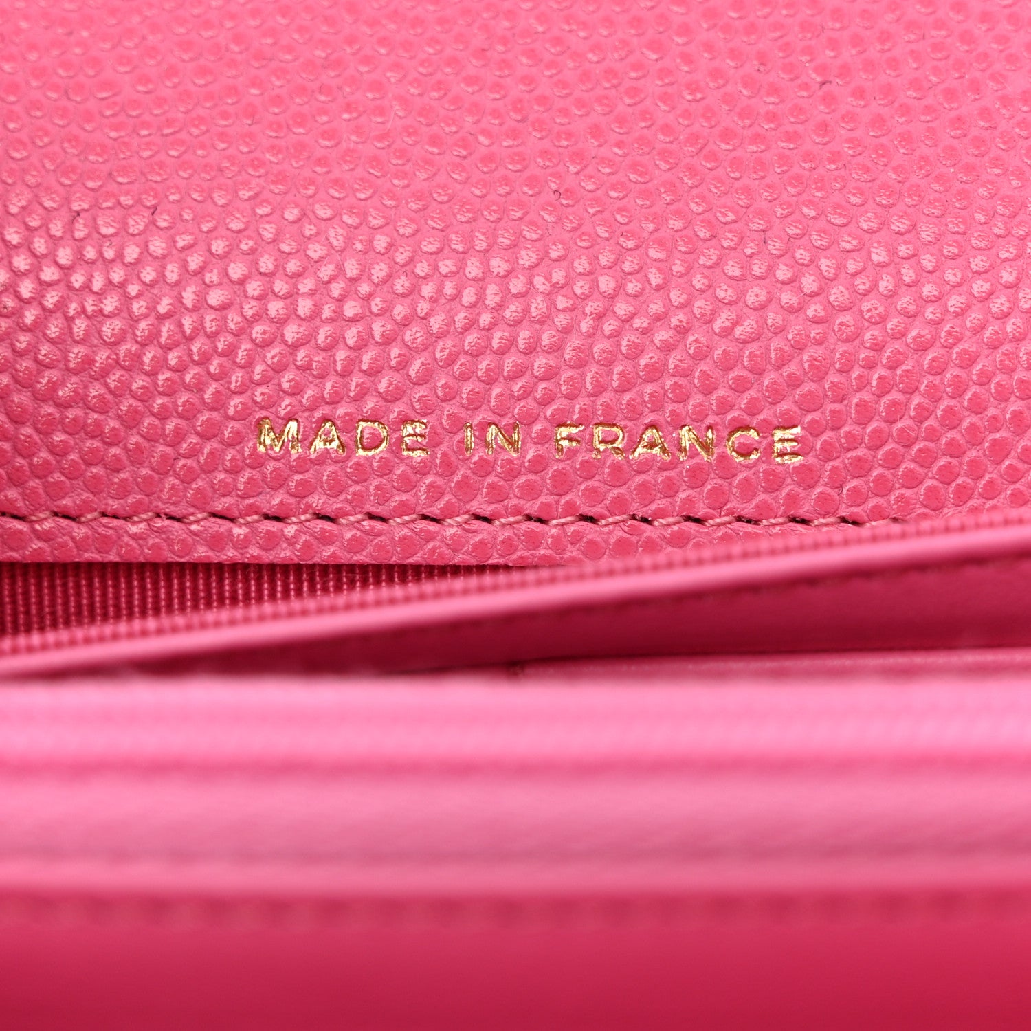 Chanel Caviar Quilted Large Gusset Flap Wallet Pink 7 of 9