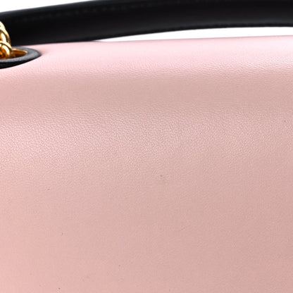 Fendi Nappa Apolo Bi-Color Chain Baguette Rosa Quarzo Black 13 of 13