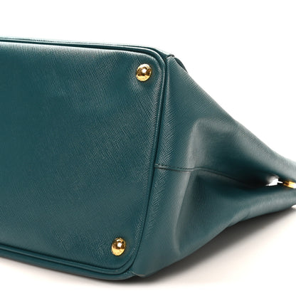 Prada Saffiano Lux Large Tote Ottanio 9 of 9