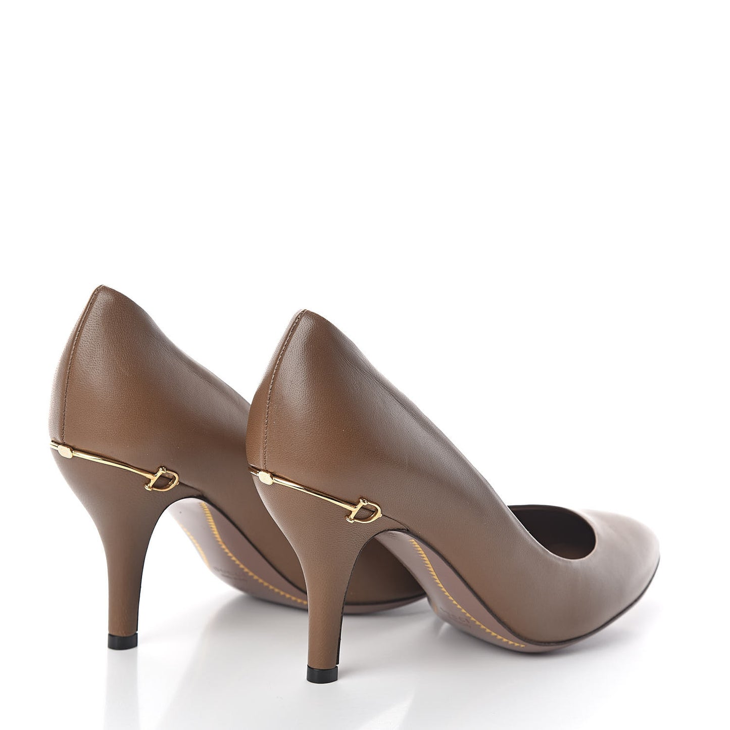 Nappa Horsebit High Heel Pumps 36.5 Acero