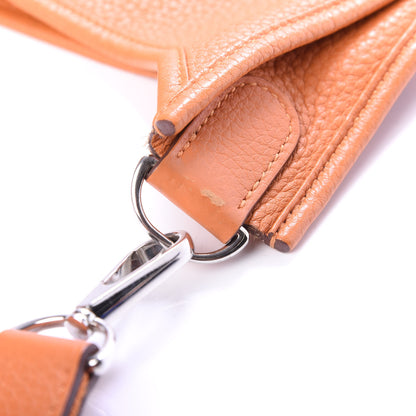 Hermes Taurillon Clemence Evelyne III PM Orange 6 of 12