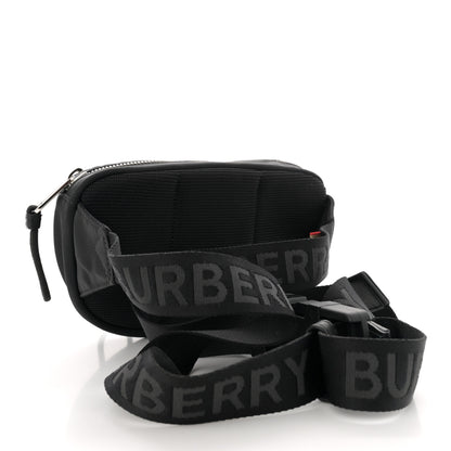 Burberry Econyl Logo Print Large Cannon Bum Bag Black 2 of 12