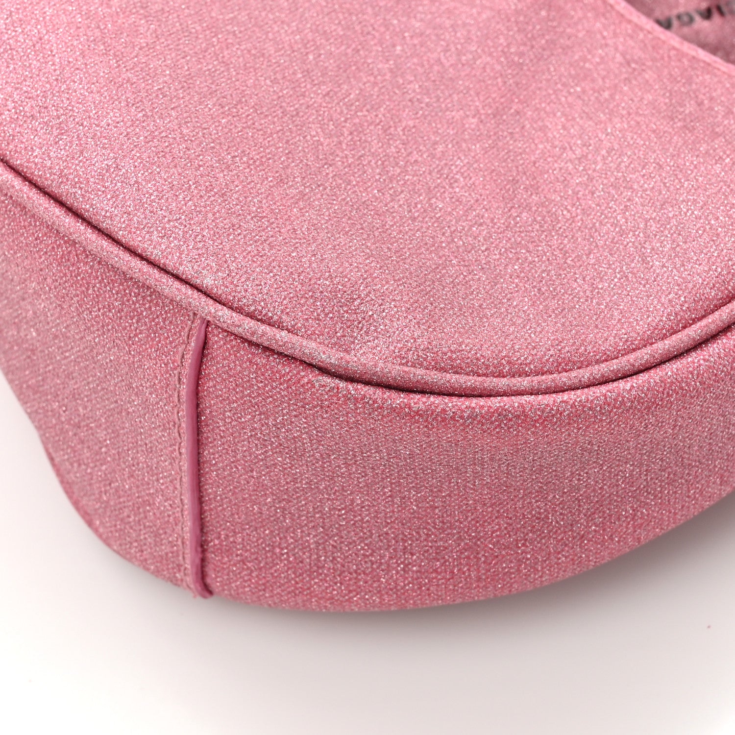Balenciaga Sparkling Fabric Le Cagole Shoulder Bag XS Sweet Pink 15 of 16