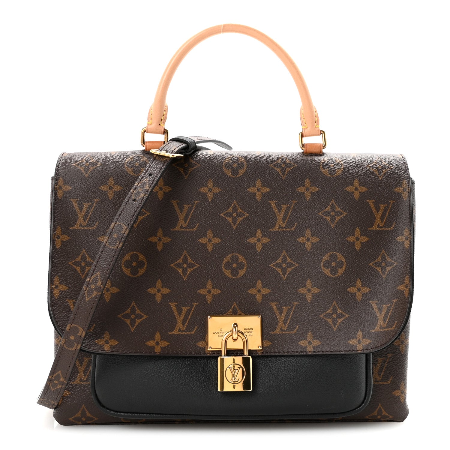 Louis Vuitton Monogram Marignan Black 1 of 9