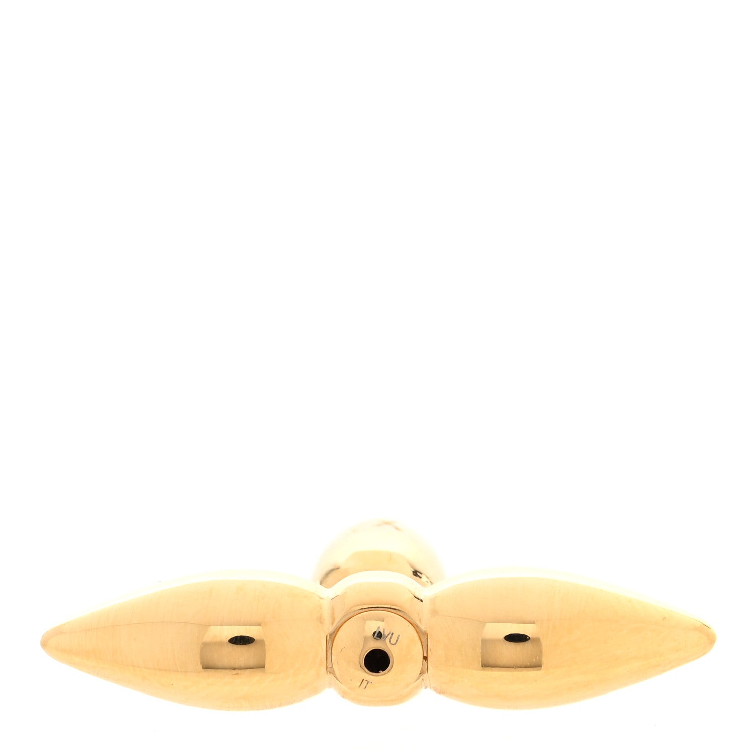 Louis Vuitton Pearl Louisette By Night Earrings Gold 4 of 5