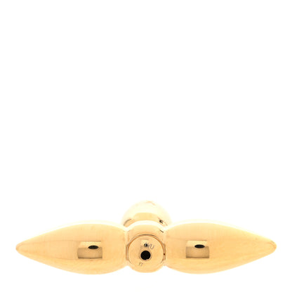 Louis Vuitton Pearl Louisette By Night Earrings Gold 4 of 5