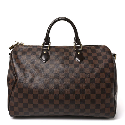 Louis Vuitton Damier Ebene Speedy Bandouliere 35 1 of 14