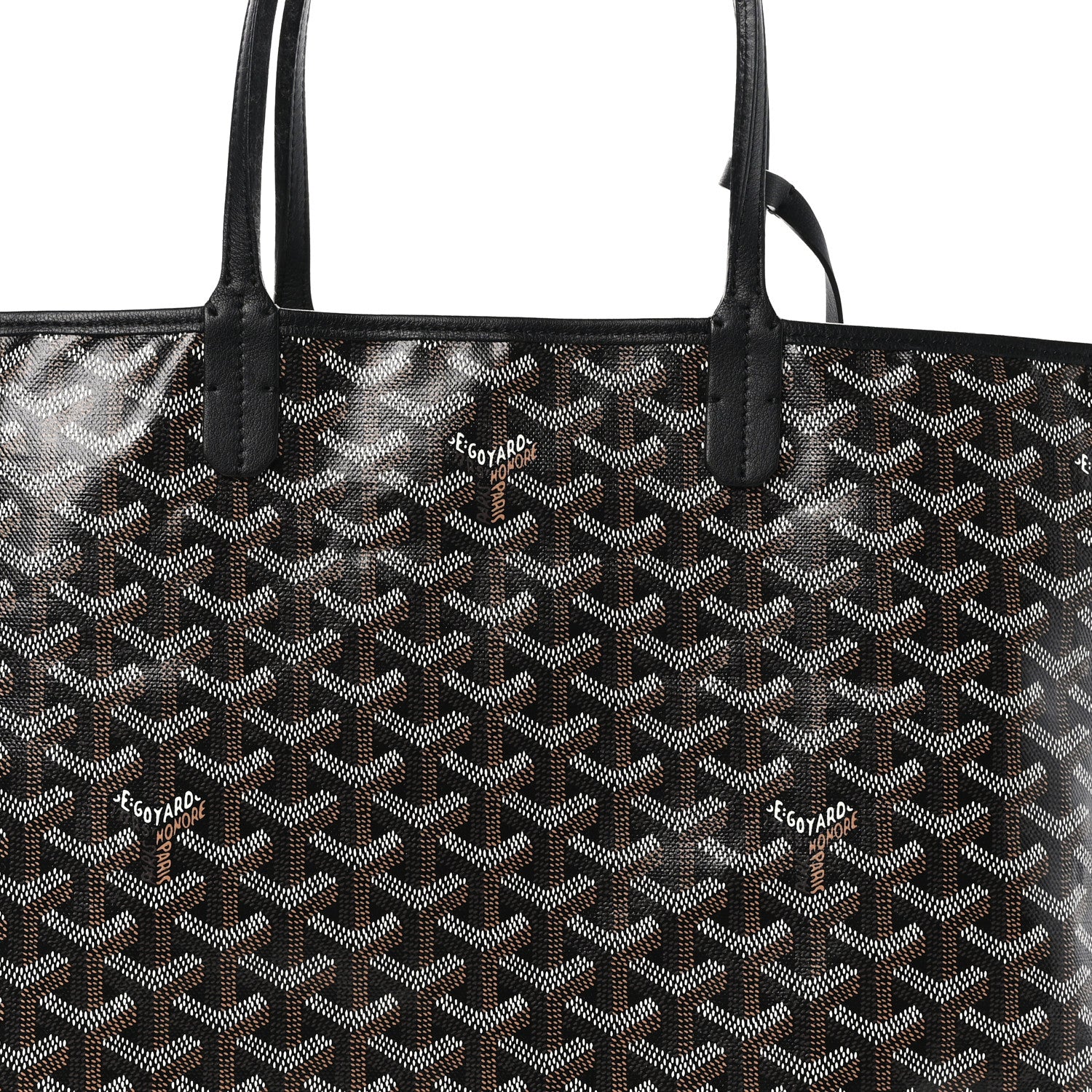 Goyard Goyardine Saint Louis PM Black 9 of 12