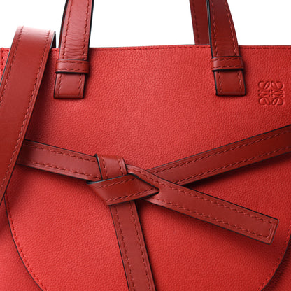Loewe Calfskin Small Gate Tote Scarlet Red 10 of 10