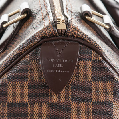 Louis Vuitton Damier Ebene Speedy 25 5 of 7