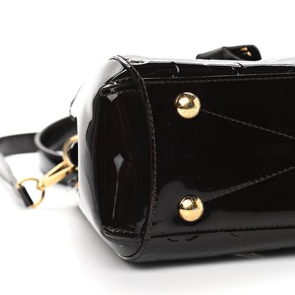 Louis Vuitton Vernis Montaigne BB Amarante 8 of 9