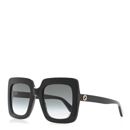 Gucci Acetate Oversize Sunglasses GG0328S Black 1 of 7