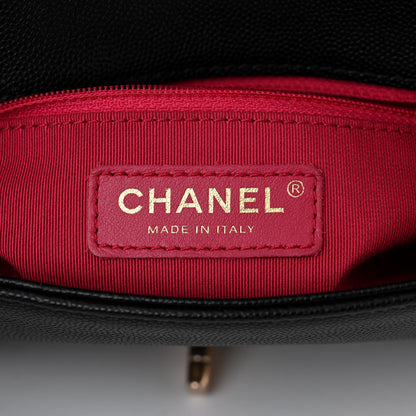 Chanel Caviar Quilted Small Fashion Therapy Flap Bag Black 6 of 10