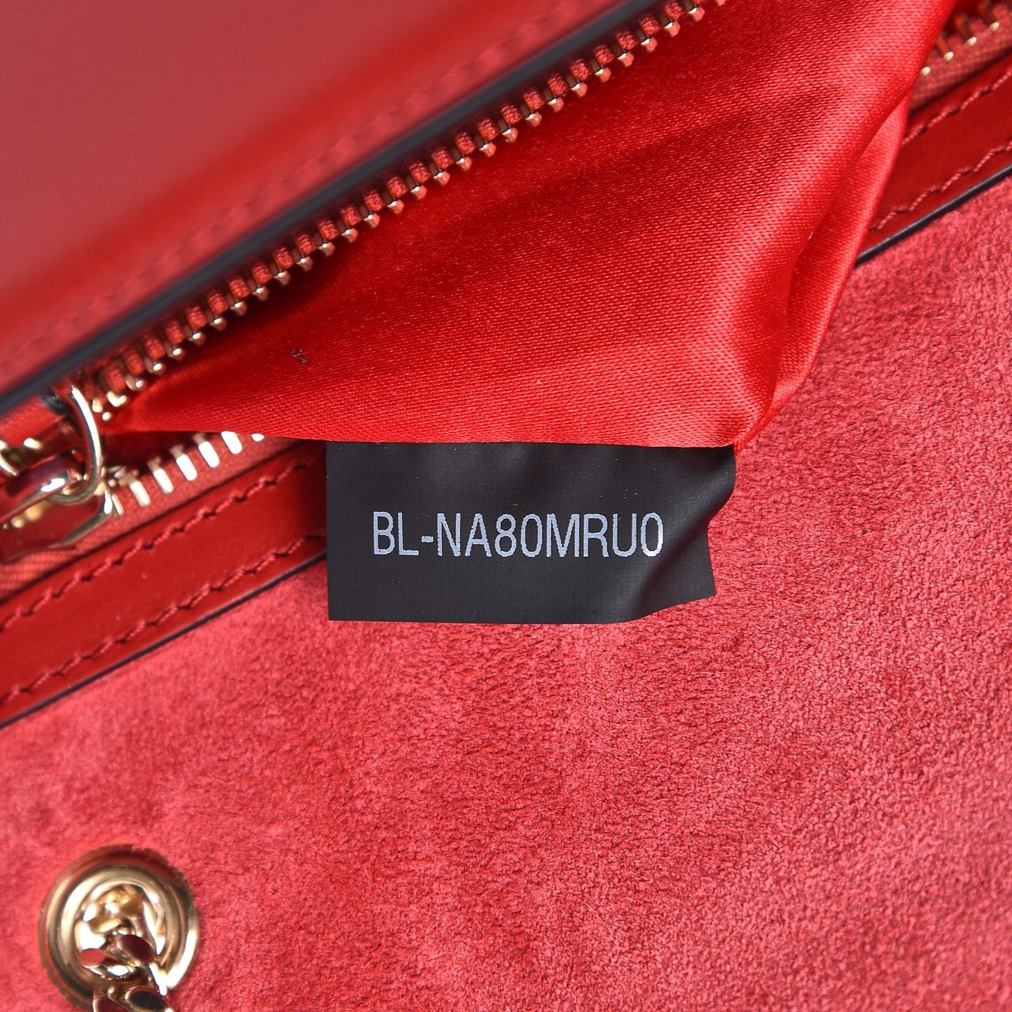 Vitello Groumette Small Rockstud Demilune Shoulder Bag Rosso Valentino