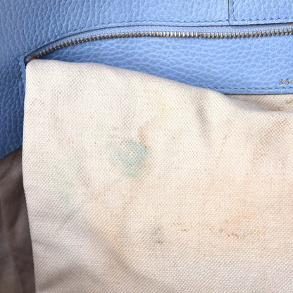 Gucci Dollar Calfskin Medium Swing Tote Mineral Blue 10 of 10