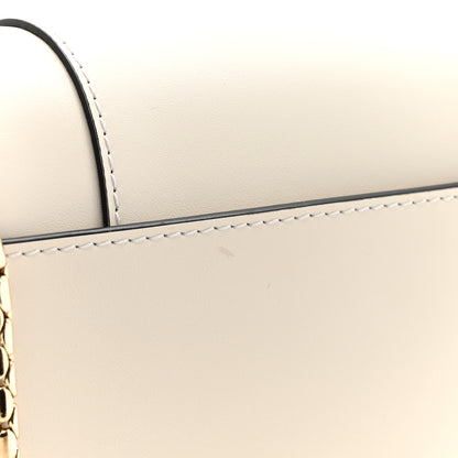Bulgari Calfskin Serpenti Forever Small Crossbody Bag White Agate 11 of 11